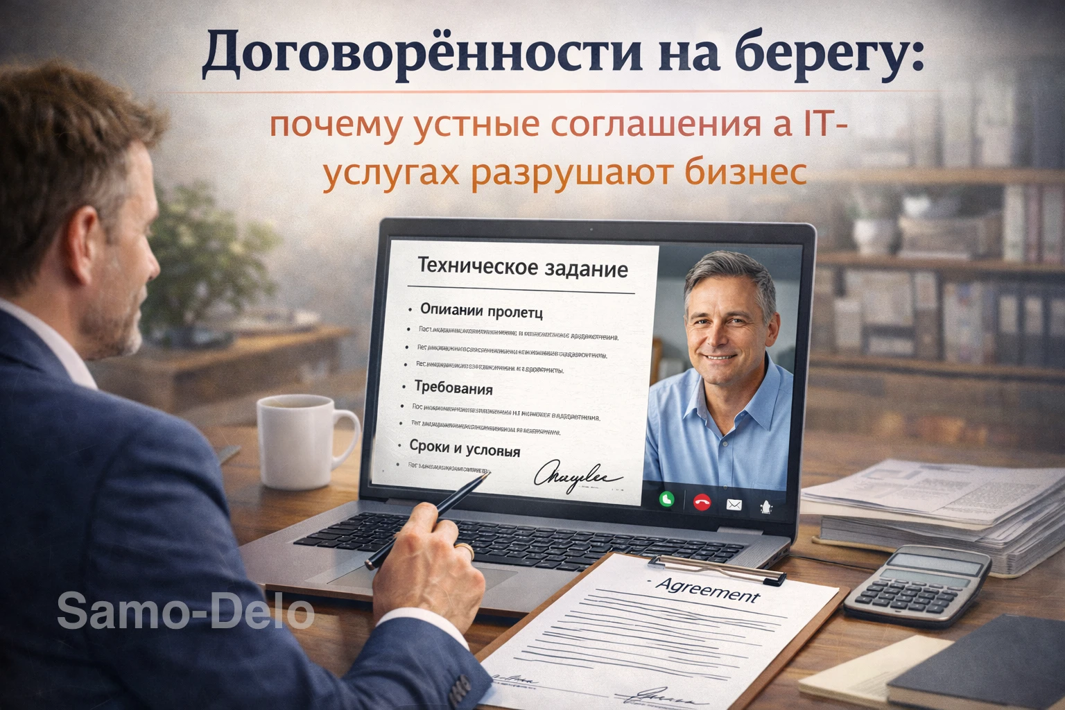 Договорённости на берегу: почему устные соглашения в IT-услугах разрушают бизнес