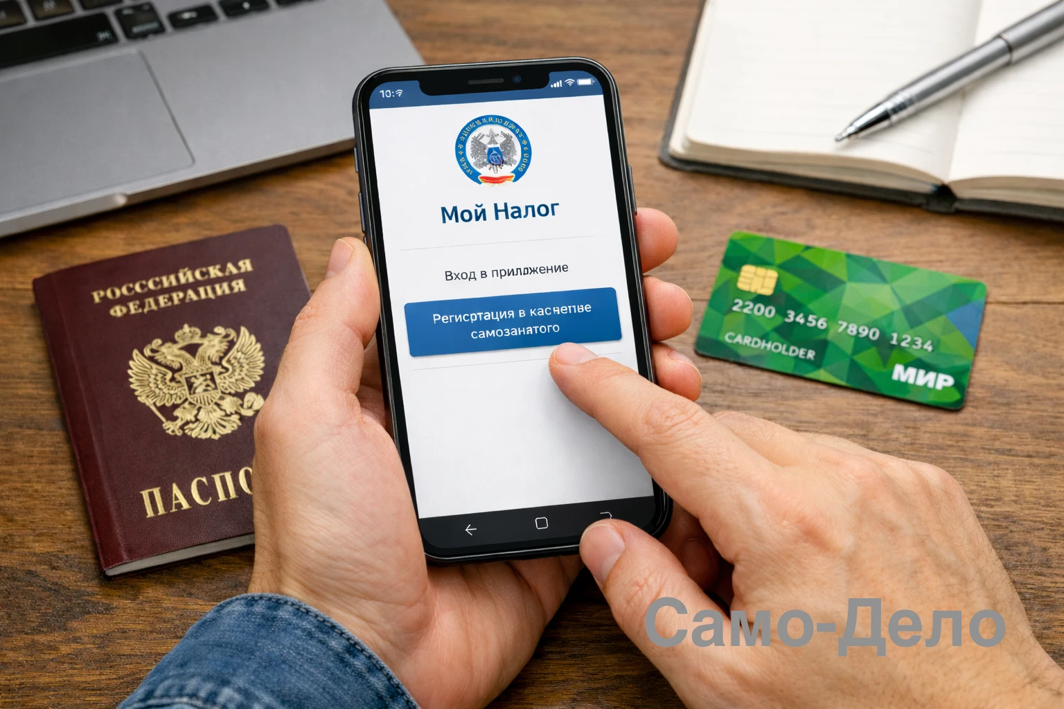 Регистрация самозанятого в 2026 году: как оформить НПД и платить налог 4% или 6%